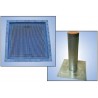 Grilles de fond et cylindre perforés aquaculture france