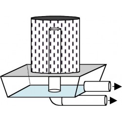 Double Drain Outlet aquaculture france