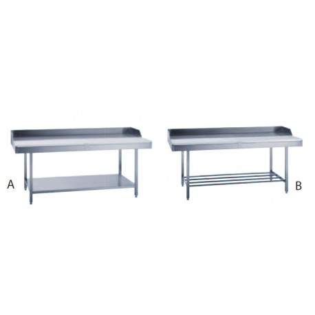 Tables de travail graduées avec plan de découpe