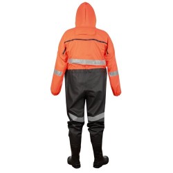 Combinaison de travail fluo