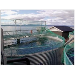 Metallic circular tanks aquaculturefrance