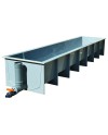 Custom PP Tank 2400L aquaculture france
