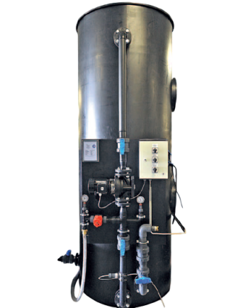 Dénitrator for aquaculture and aquariology
