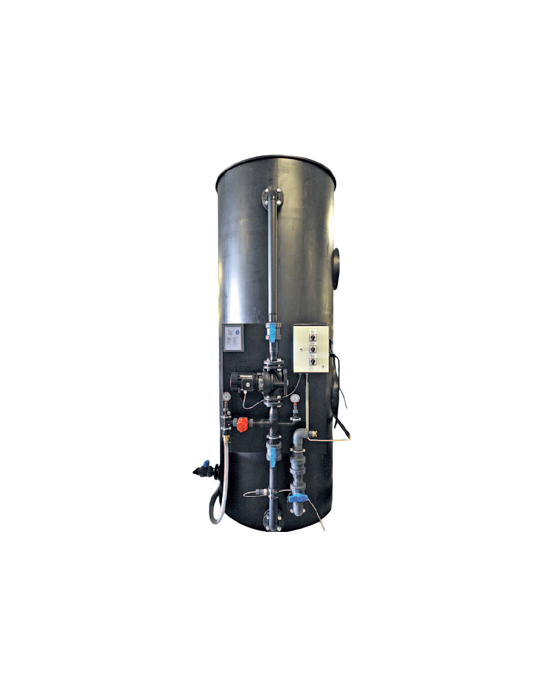 Dénitrator for aquaculture and aquariology