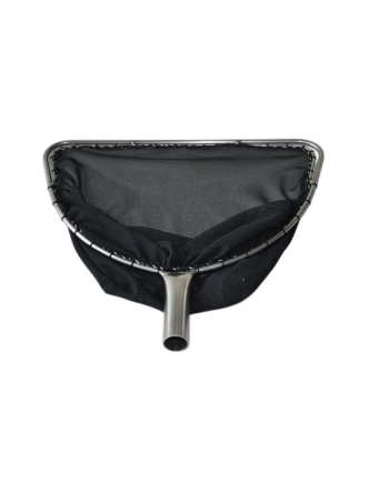 D-Shaped Metal Frame Landing Net for Pond Fishing