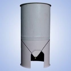 GRP Cylindroconical tank aquaculturefrance