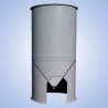 Tanque cilindrocónico de PRFV aquaculturefrance