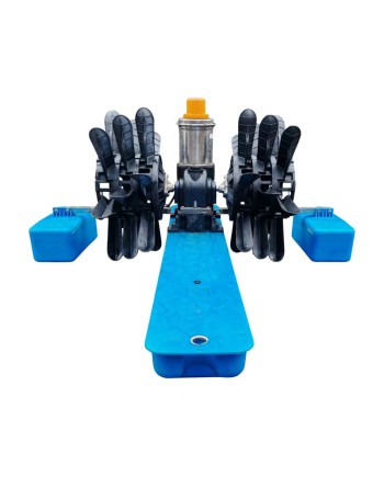 Paddlewheels aerator aquaculturefrance
