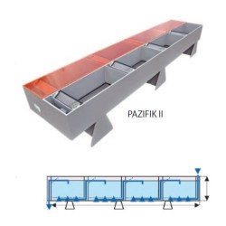 Incubadora de tipo PAZIFIK-I y PAZIFIK-II aquaculture france