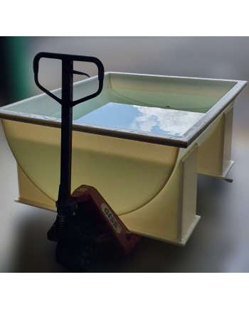 tanque a medida en PEAD aquaculturefrance