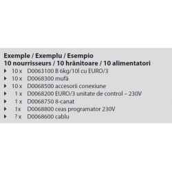Alimentador EURO/3 automático aquaculturefrance