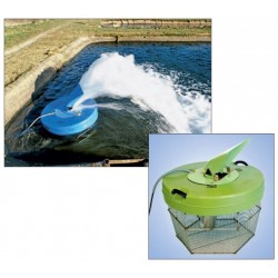 Aérateur de surface Pliz pour bassins et étangs