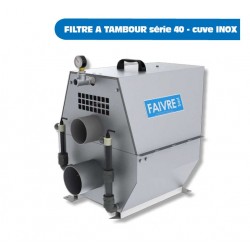 Filtre à tambour série 40 FAIVRE aquaculture france