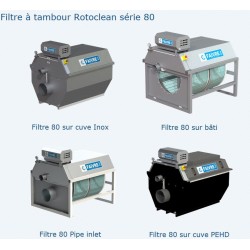 Filtre à tambour Rotoclean série 80