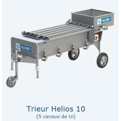 Trieurs à alevins Helios 10 et Helios 100