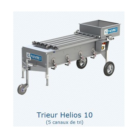 Trieurs à alevins Helios 10 et Helios 100