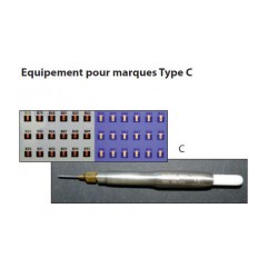 NMT visible and coded marking aquaculture france
