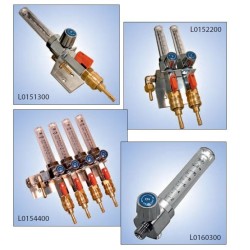 Oxygen Flow Meter Manifolds aquaculture france